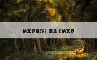 納瓦羅足球？國足卡納瓦羅