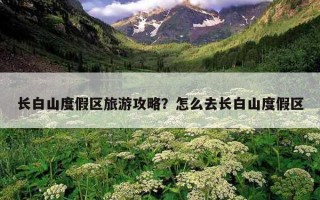 長白山度假區旅游攻略？怎么去長白山度假區