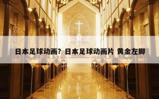日本足球動畫？日本足球動畫片 黃金左腳