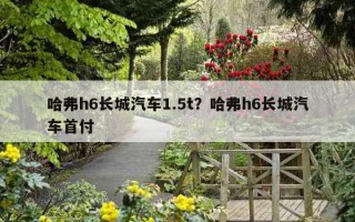 哈弗h6長城汽車1.5t？哈弗h6長城汽車首付
