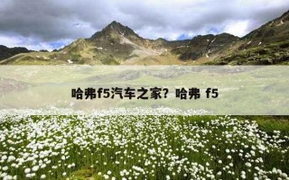 哈弗f5汽車之家？哈弗 f5